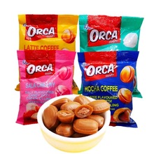 泰國進口糖果 ORCA歐娜注心糖果 喜糖獨立包裝袋商超貨源批發140g