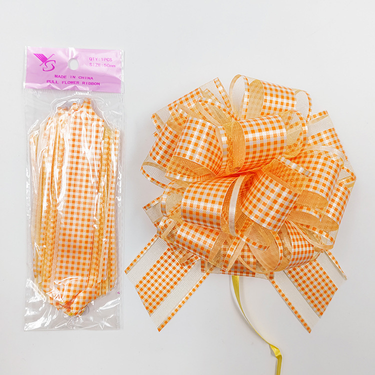 Moño de Cinta para Regalo 30# de Plástico para Decoración Festiva