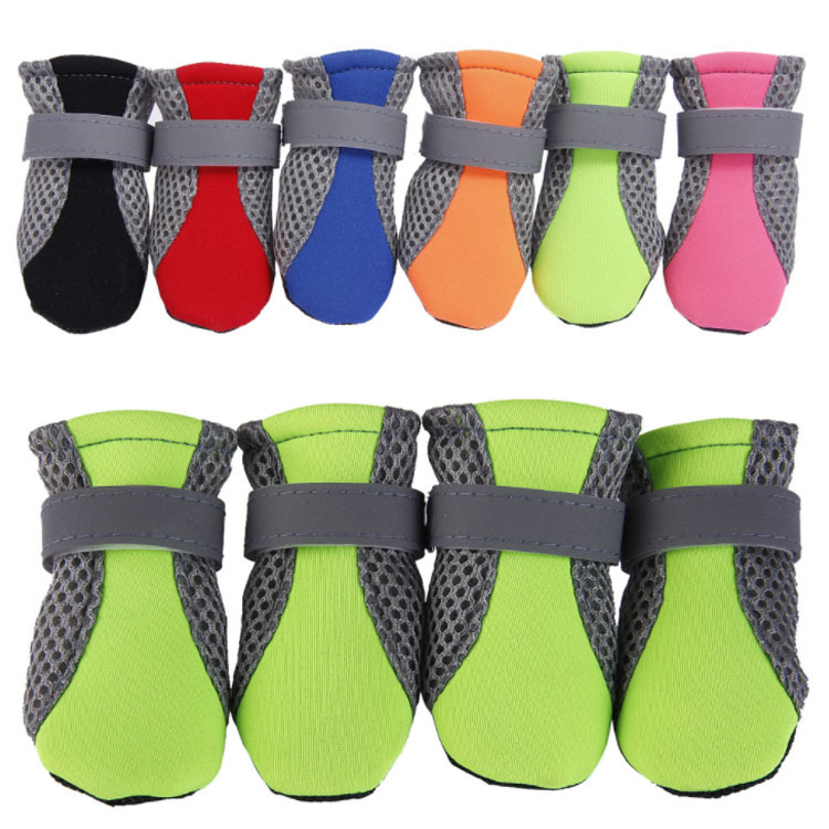 新款狗狗鞋子春秋小型犬鞋不掉腳透氣軟底小狗寵物鞋寵物狗鞋子