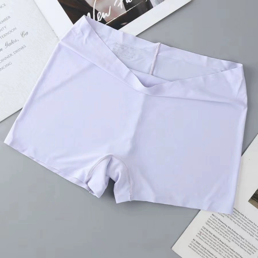 Summer Safe Trousers, Breathable Waistband, Silk-Like Mid-Rise Shorts, Protective Underwear