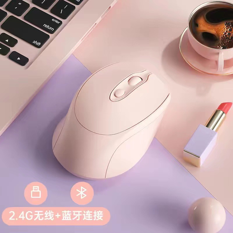 M127 Vitality Powder-Dual Mode [Bluetooth + 2.4G Wireless Version] Silent Button