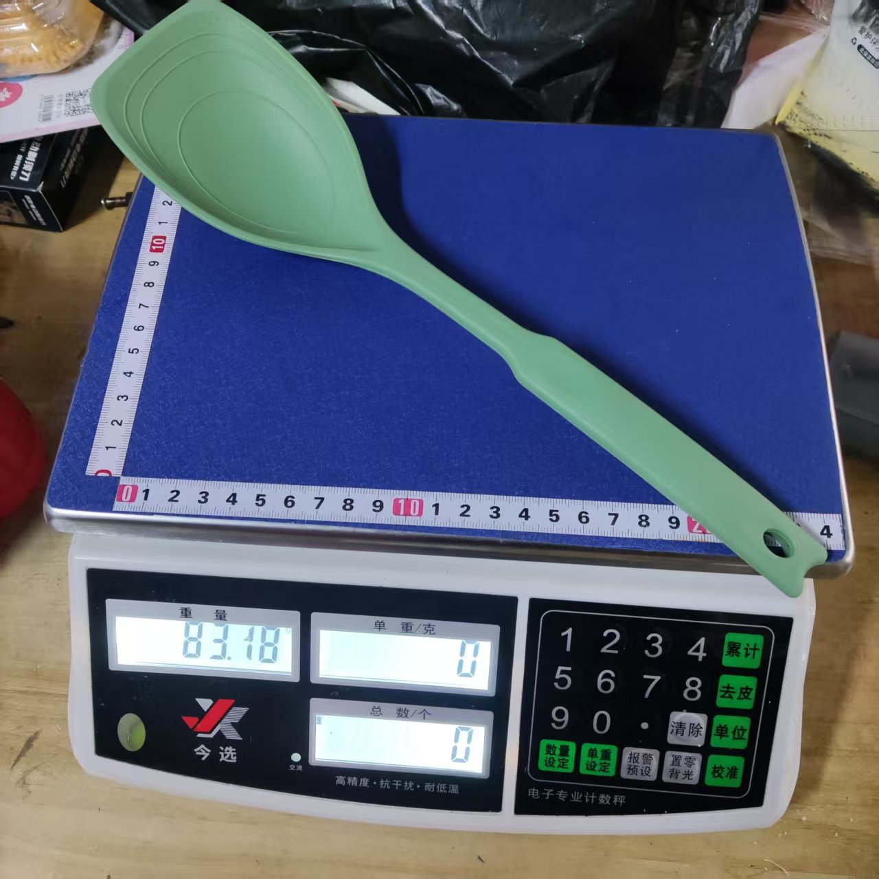 녹색 대형 오리주걱