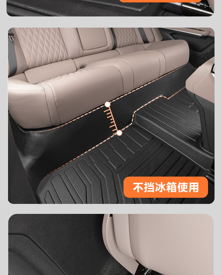 Suitable for Byd Han Dmi/Han Ev/Dm/Han L Full Surround Champion Glory Modified Carpet Tpe Car Floor Mats