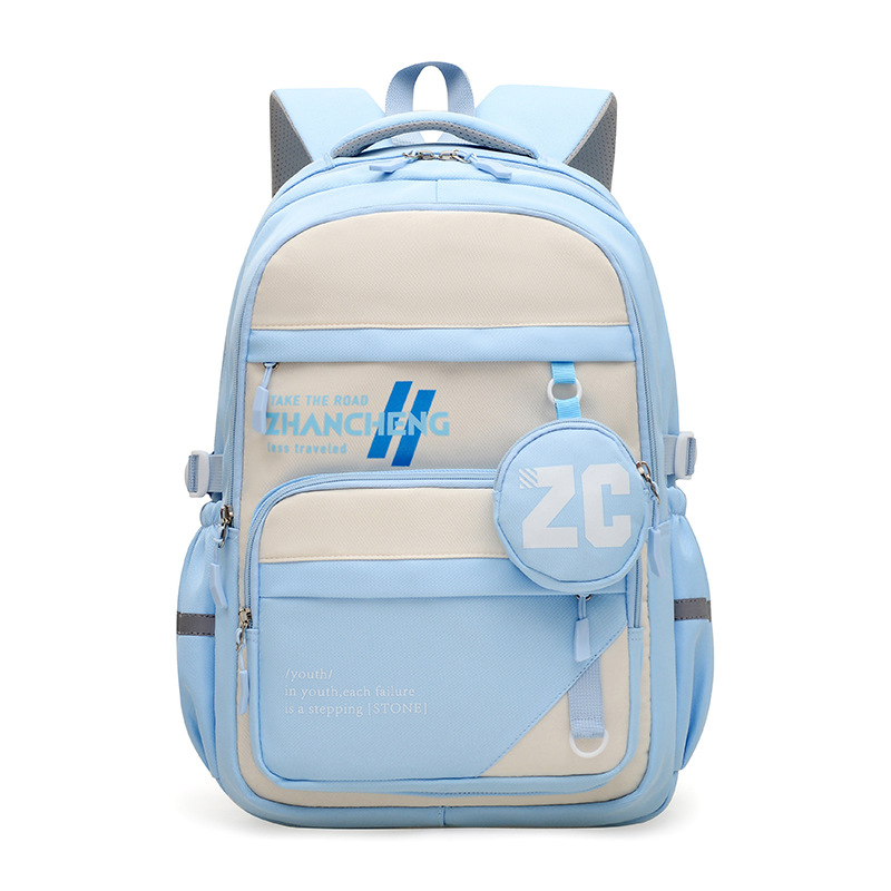 Mochila de estudiantes de primaria para reducir la carga, mochila de niñas de grado 45 o 56 nueva mochila de niños de gran capacidad
