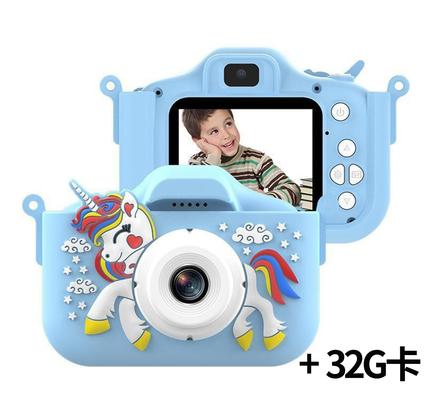 Cámara para niños gato gato de píxeles de alta definición transfronteriza 2000W Cámara mini X5S sin tarjeta de doble cámara delantera y trasera