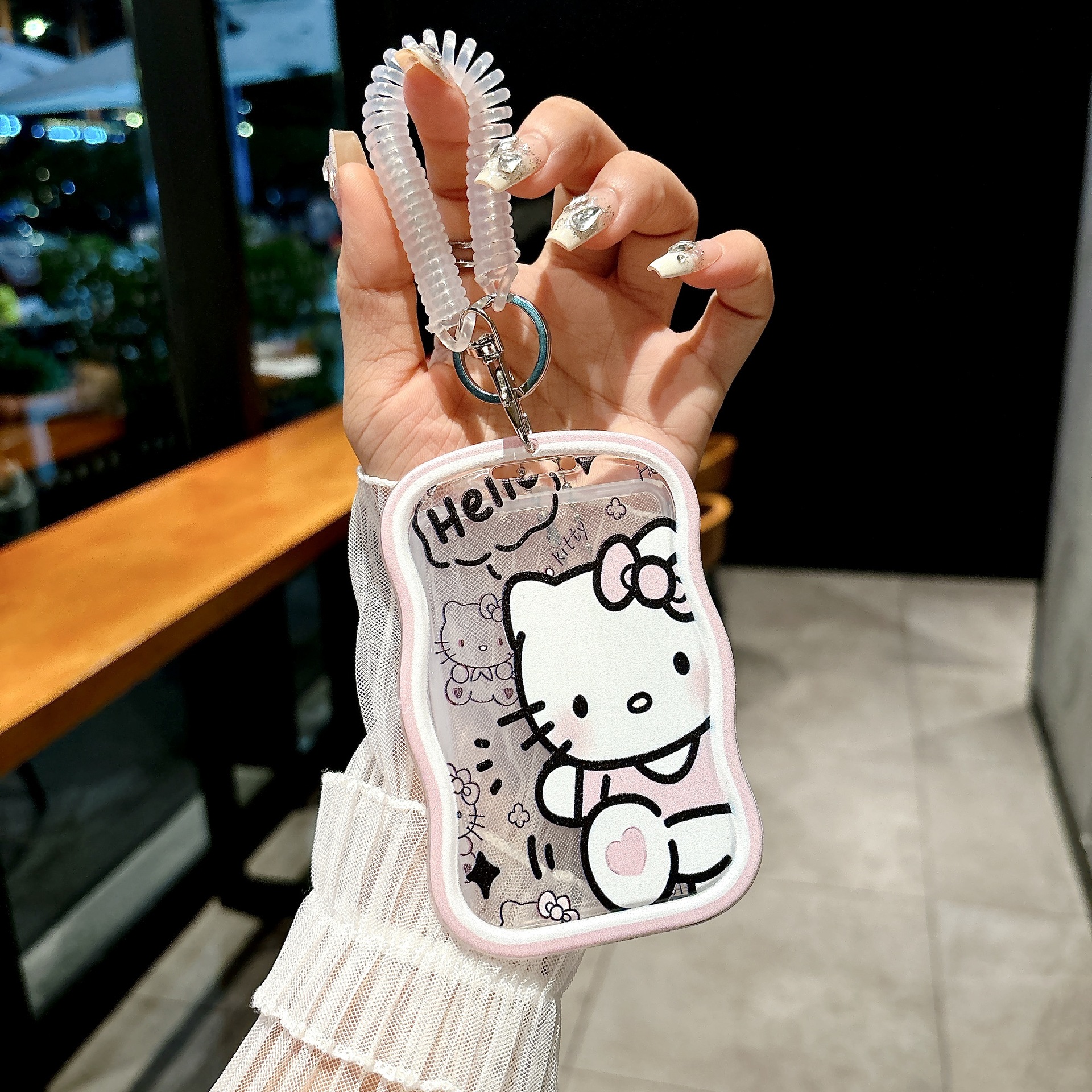 ins帕恰狗學生滑蓋卡套飯卡公交卡身份證保護套門禁卡校園卡情侶