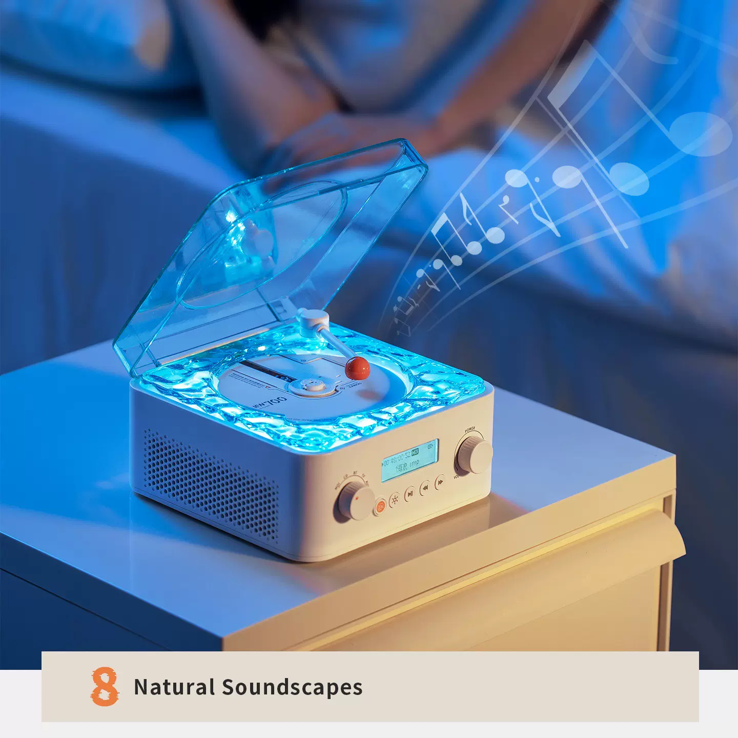 可定制听海KW-700CD播放机唱片机专辑播放器碟片光盘蓝牙音响跨境