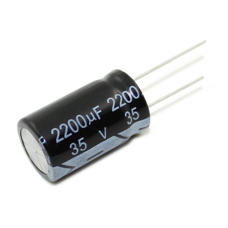 厂家直供35v2200uf  铝电解电容 16x25逆变器耐压大容量电机