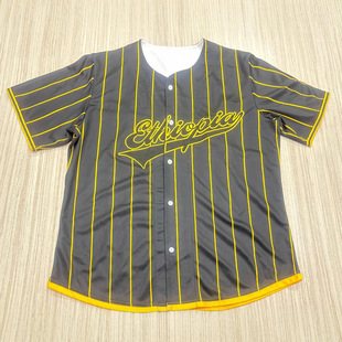Custom Digital Printed Baseball Jerseys Korean Baseball Jerseys League Baseball Shirts Embroidery Applique Baseball Shirt Factory