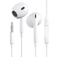 第 4 世代ヘッドフォン 3.5 ミリメートルクリスタルボックス有線ヘッドフォン丸穴インイヤー Apple Huawei Android ダイレクトプラグ卸売に適しています
