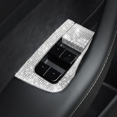 Sürətlər qutusu və əl tormozu başlıqları | sticker - 19-22-model3-21-24-modely-window-lifting-6-piece-set