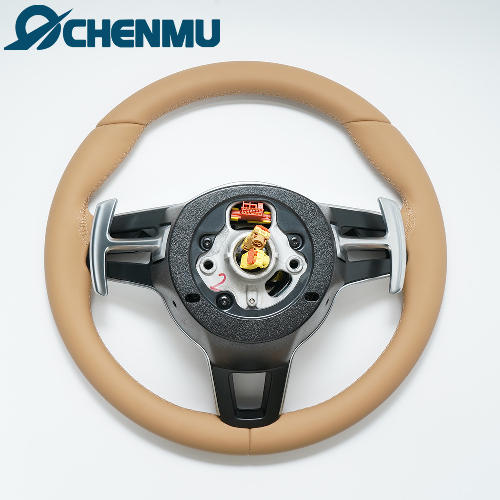 Steering Wheel Assembly for Porsche Cayenne Panamera 911 Cayman 718 Boxster
