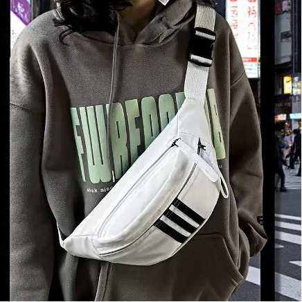 Korean Ins Style Niche Design Chest Bag Men's Crossbody Bag Casual Cycling Sports Waist Bag Women's Japanese Style Trendy Brand Korean Ins Style Niche Design Chest Bag Men's Crossbody Bag Casual Cycling Sports Waist Bag Women's Japanese Style Trendy Brand