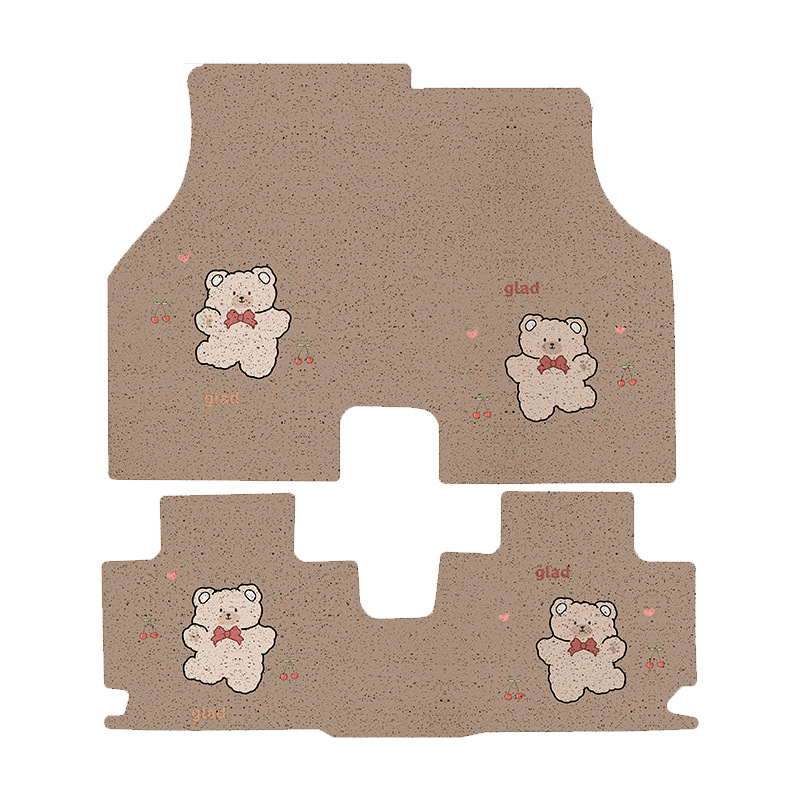 Suitable for Geely Panda MINI cute cartoon floor mats, mini special snowy floor mats, car floor mats can be customized
