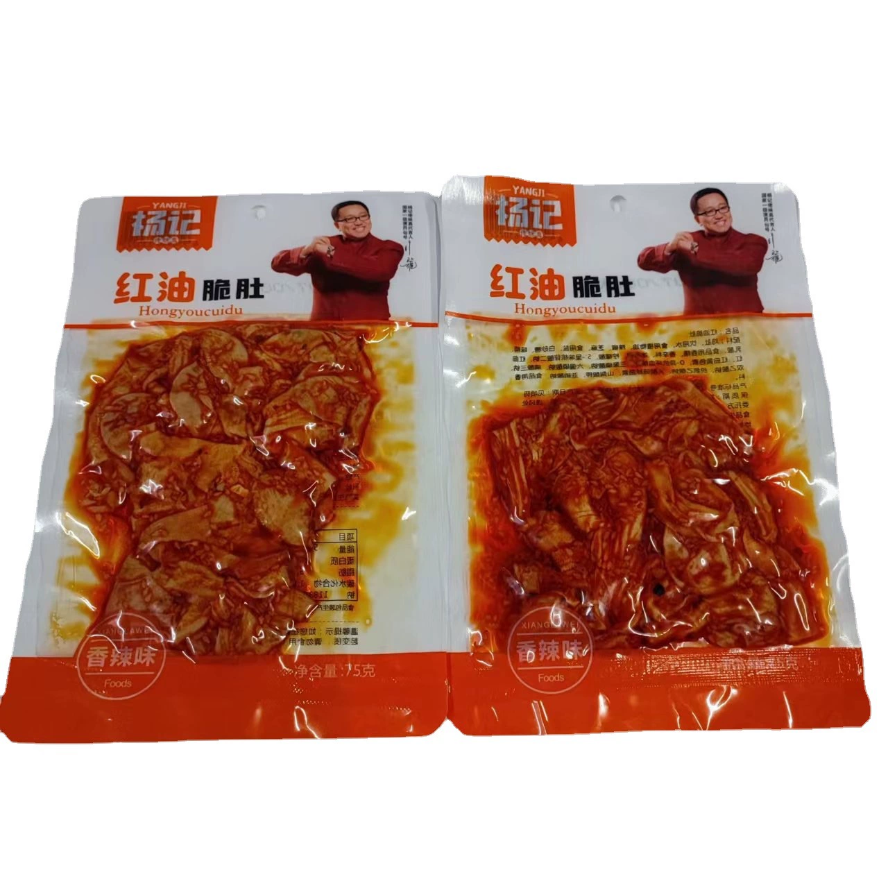 Yang Jian красное масло курица хрустящий острый и вкус бай 75 г Свежая Лапша еда ностальгические закуски для отдыха FCL 80 пакетов оптом