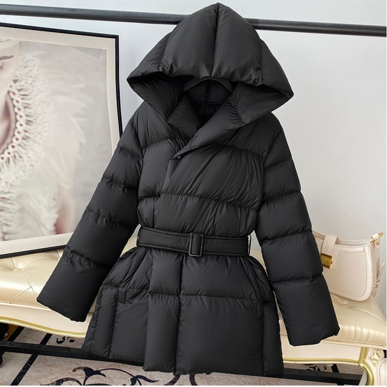 Damenbekleidung Winter neuer Modetrend Design Nischentaille Slim Fit dicke warme Baumwolljacke_voghion.com