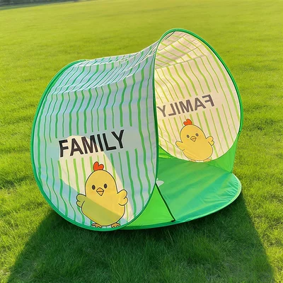 Avtomobil dam çadırları Sun Protection, Waterproof, Portable - green5959cm-1-3