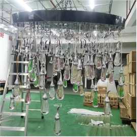 全铜茄子吊灯洒店别墅前台餐厅包厢轻奢设计师款艺术灯具工程灯