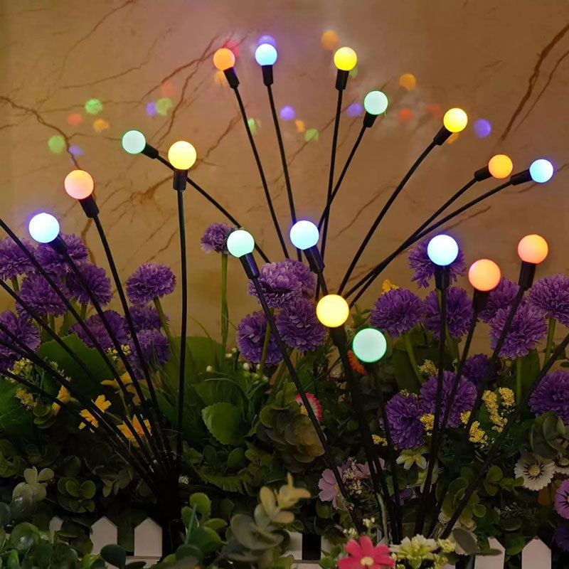 LED solar firefly floor lamp cross-border explosions outdoor waterproof lawn garden courtyard landscape lamp manufacturers LED solar firefly floor lamp cross-border explosions outdoor waterproof lawn garden courtyard landscape lamp manufacturers