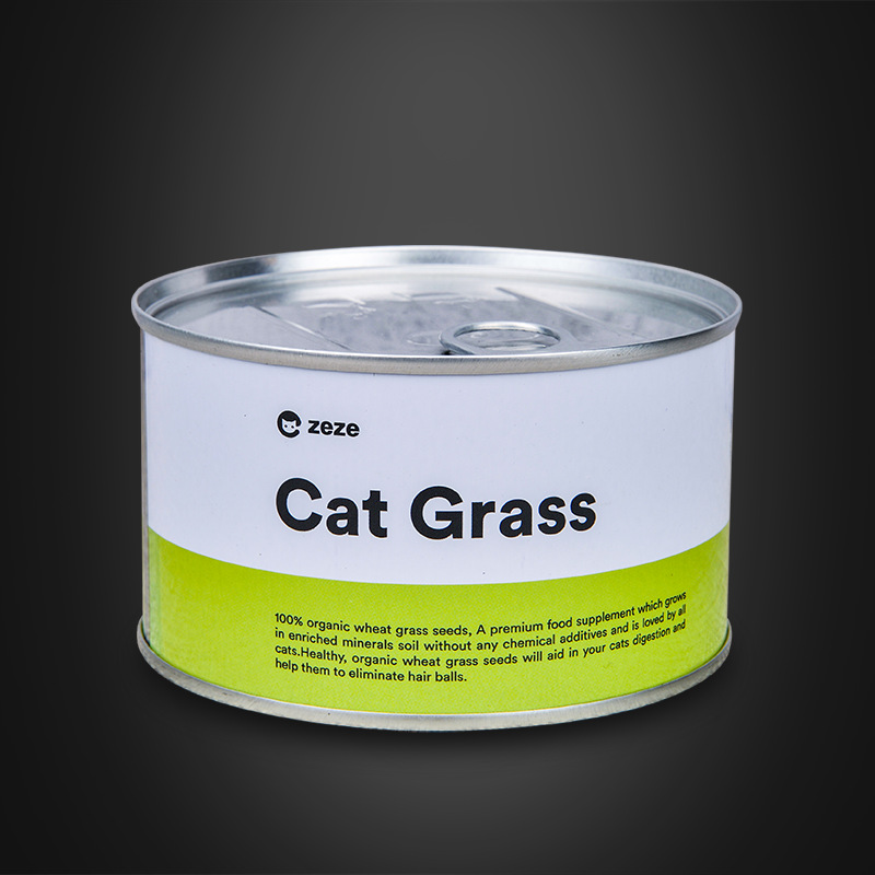 Henan manufacturers supply tin cans dog food cat food iron cans round food packaging storage cans