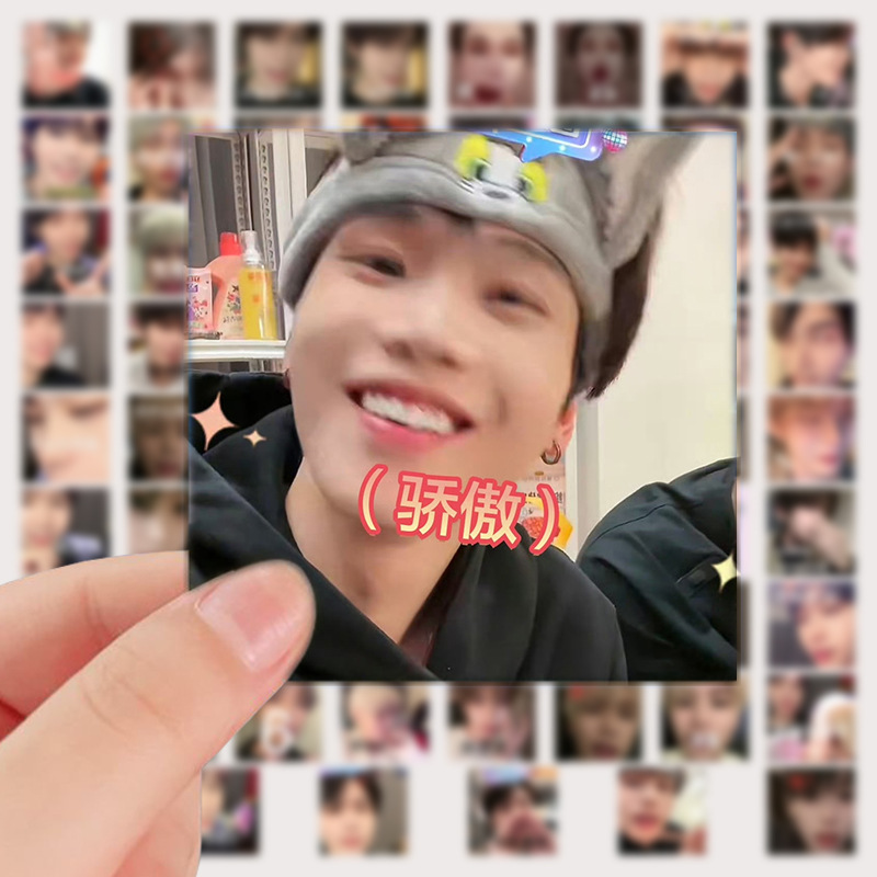 K 일반 표현 패키지 스티커 웃긴 멍청한 신랑 K 일반 주변 스티커 모바일 폰 데스크탑 방수 DIY 장식 스티커