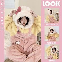 【珊瑚绒加厚加绒】 睡袍女   秋冬季开衫款家居服  M-2XL