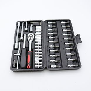 46 pieces suit sets of socket wrench fast Xiaofei auto repair car repair ratchet screwdriver combination tool