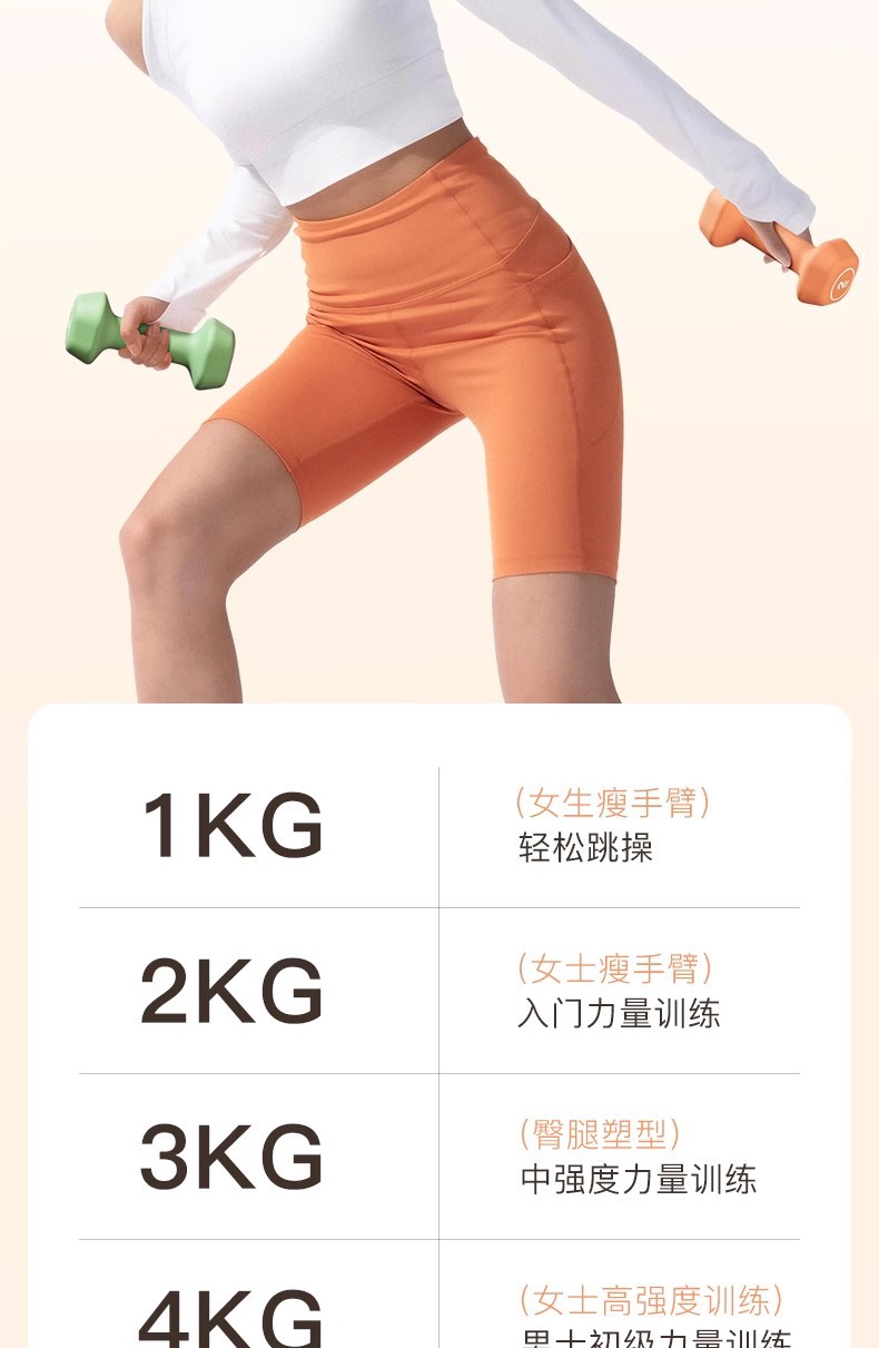 Feierton Dumbbells Kadın Yoga Fitness Ekipmanı Ev Kullanımı Erkek Güç Antrenmanı Kaplı Solid Kettlebell Seti