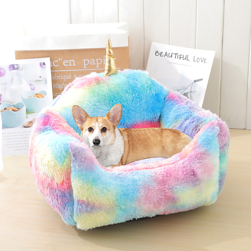 Perrera pequeño y mediano nido de perro creativo lindo gato nido cuatro estaciones universal cálido perro estera nido de mascotas suministros para mascotas