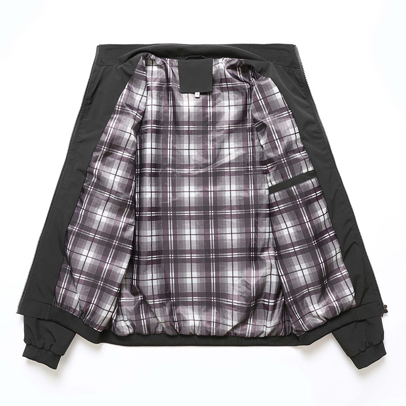 2024 otoño transfronterizo nueva chaqueta de cuello vertical chaqueta de tendencia casual de hombre primavera y otoño chaqueta de béisbol de hombre