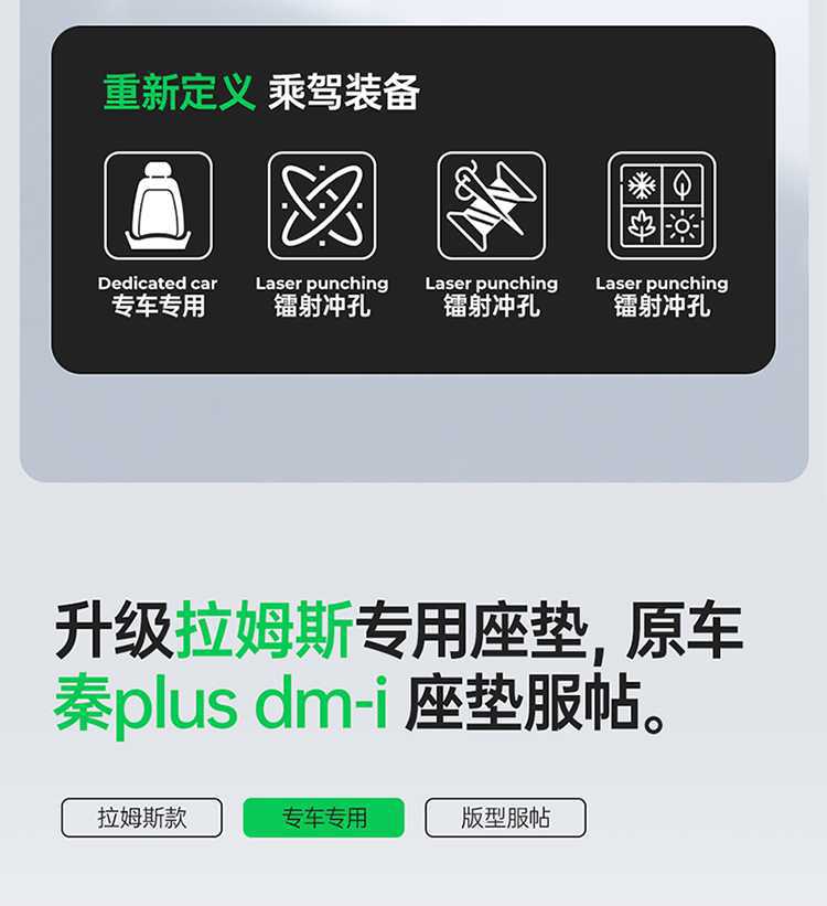 25-26 BYD Qin PLUS DMI/EV car seat covers, full wrap-around design, specifically for Ram's seats, suitable for all seasons