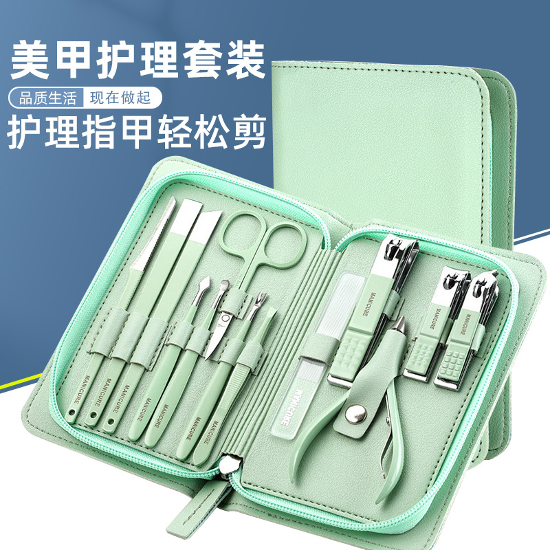 Multifunctional manicure tools set for manicure stainless steel for…