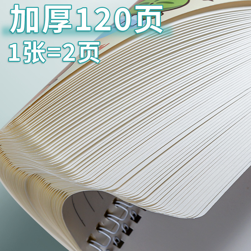 加厚A5線圈本油畫風筆記本子獎勵學生日記本高顏值橫線記事本批發