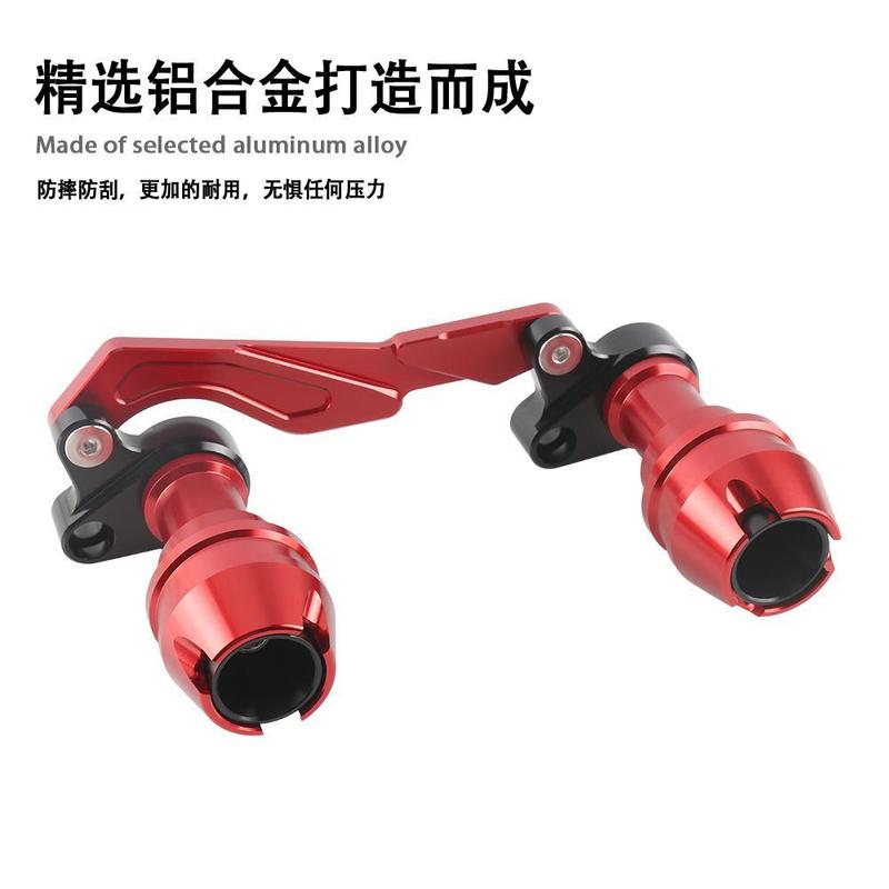 适用新款本田佛沙NS150GX 改装排气管防摔棒 后轮保险杠保护球|undefined