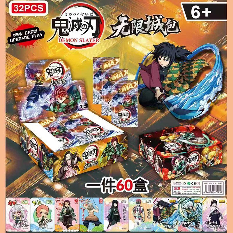 Leka Demon Slayer: Kimetsu No Yaiba Trading Card Collection Genshin Impact Anime Game Merchandise Gift Wholesale Leka Demon Slayer: Kimetsu No Yaiba Trading Card Collection Genshin Impact Anime Game Merchandise Gift Wholesale