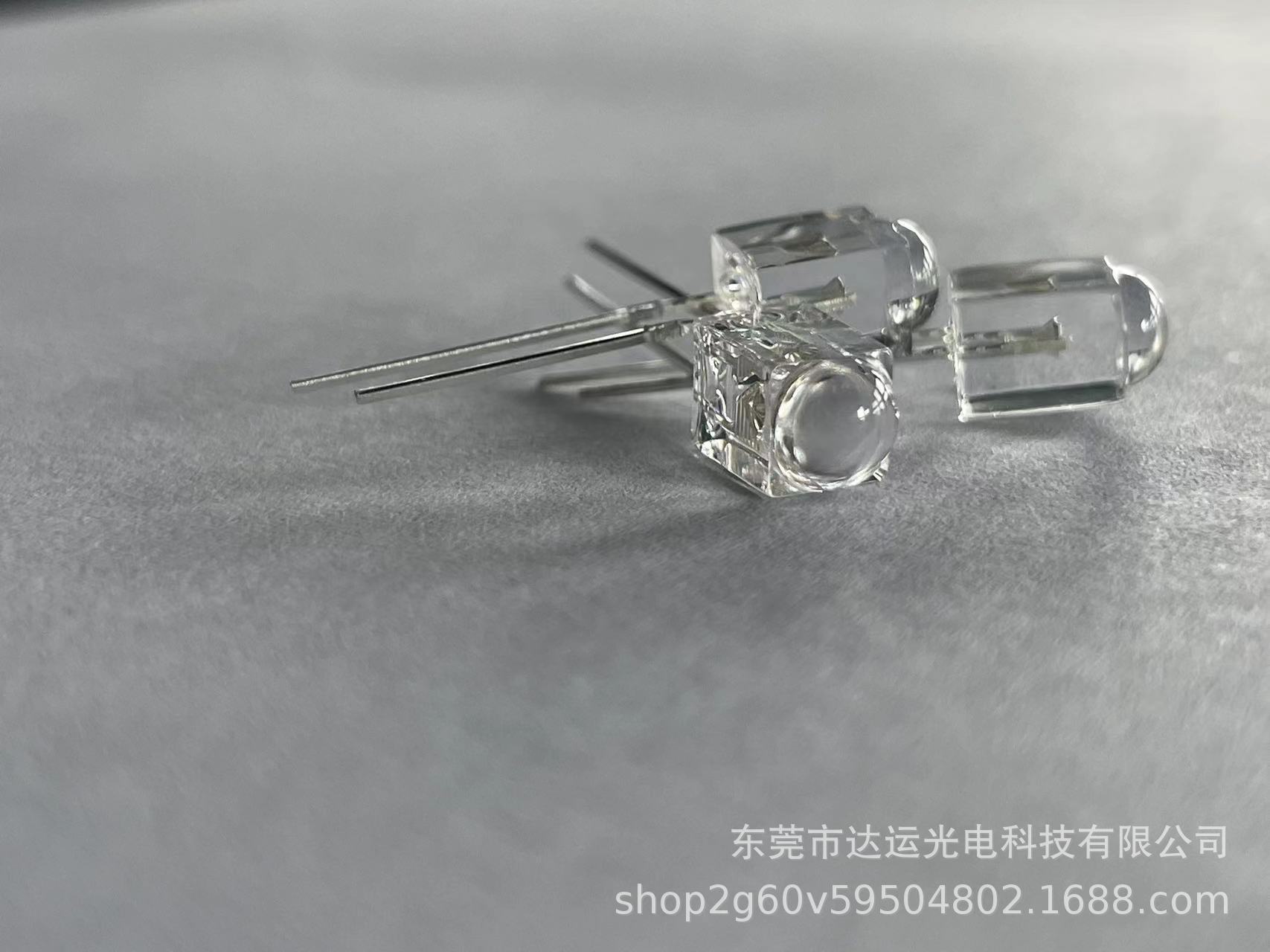 5mm 사각형 붉은 빛