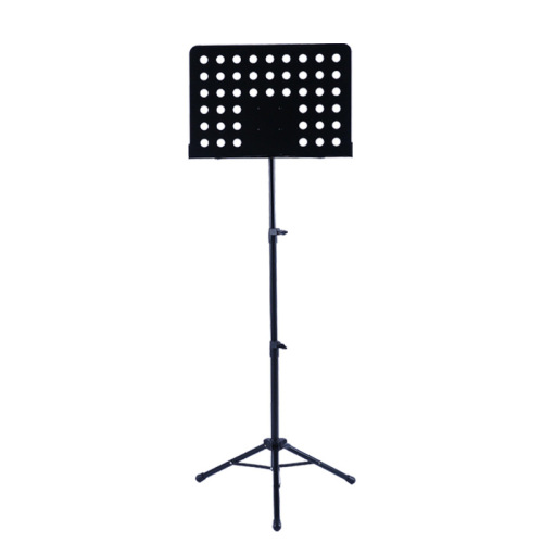 Music stand, foldable, with reinforced and thickened design, adjustable height, suitable for sheet music stand, guitar music stand, violin music stand, conductor's guitar score stand