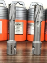 创恒空心钻头50L深度钢板钻头 开孔器 取芯钻 套料钻头磁力钻钻22