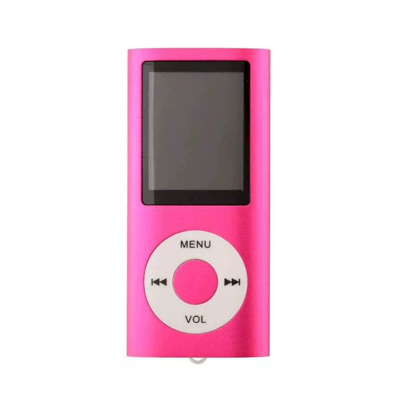 Bluetooth MP3/MP4 плеер 4-го поколения, 1,8-дюймовый экран, алюминиевая каста, слот TF и Bluetooth