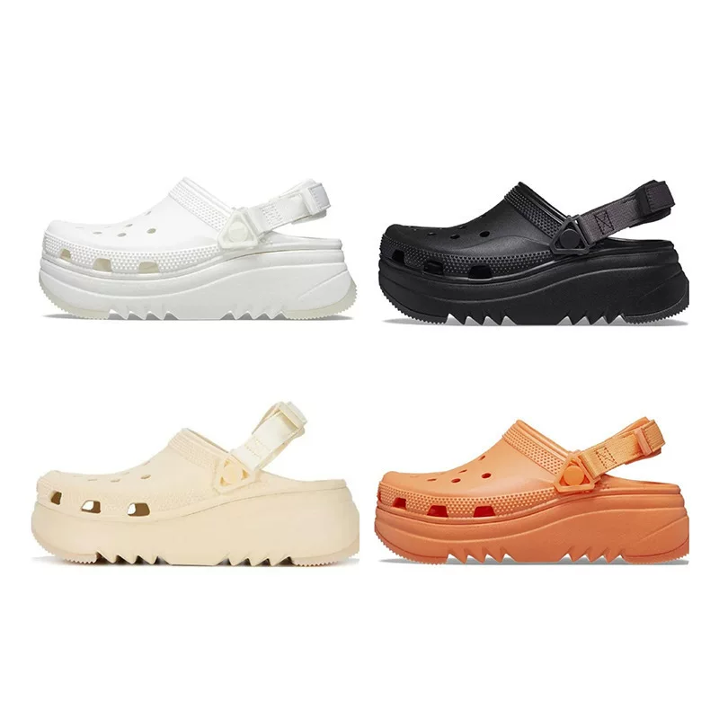 Новые Croc обувь Beach Orion Баотоу мужская и женская лето outdoor высота утолщенная подошва антиискользящие сандалии и шлепанцы тренд одобрение