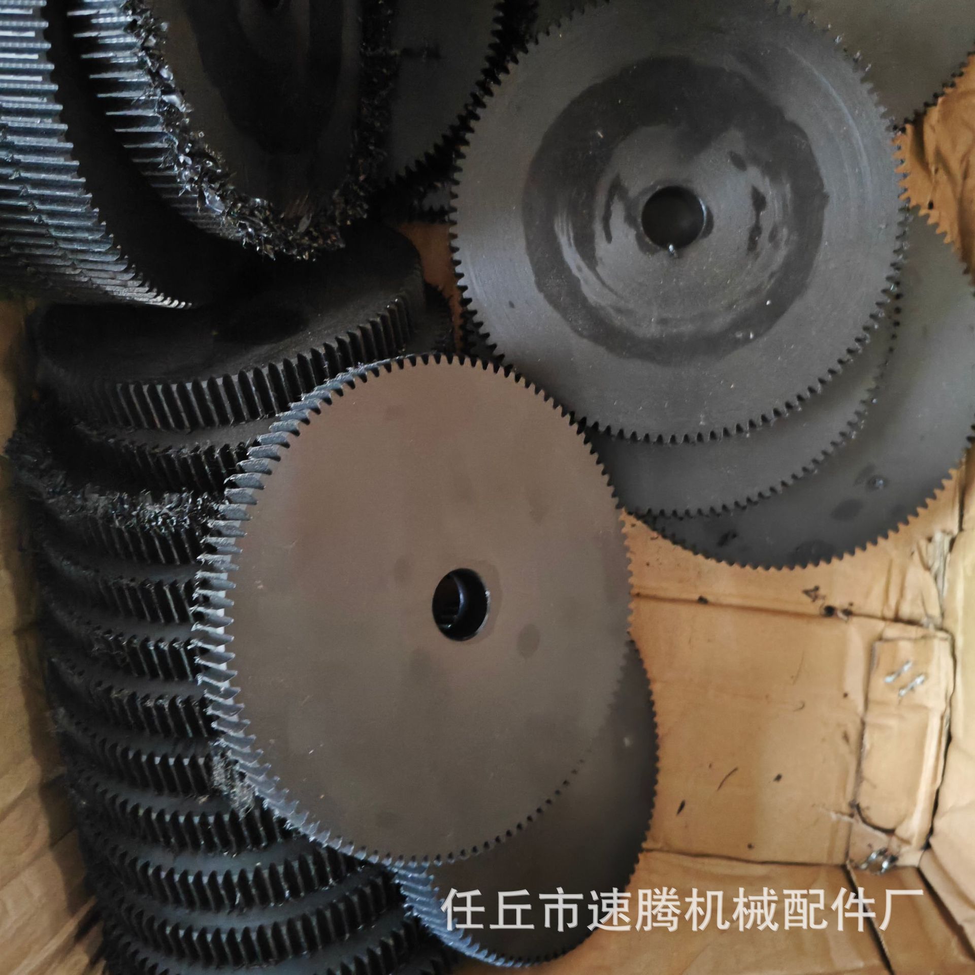 3 Mold Nylon Gear Nylon Processing Parts Black or White Plastic Gear