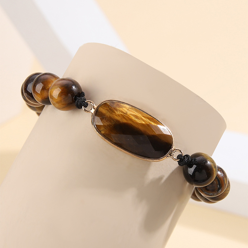 Fashion Geometric natural stone Handmade Bracelets 1 Piece