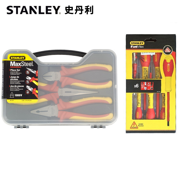 STANLEY 3ǽ VDE  1000V ö̾ Ʈ 6ǽ ̹ Ʈ