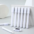 With Brush Head White Liquid Chalk with Magnetic Blackboard Pen Erasable Dustless Led Light Board Pen Water-Based Highlighter
