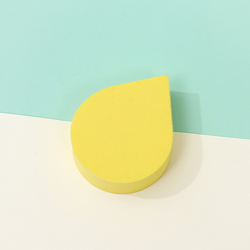 Fábrica personalizada esponja de maquillaje sin látex de polvo de polvo de maquillaje en forma de herramienta de maquillaje seca y húmeda para imprimir logotipo de patrón