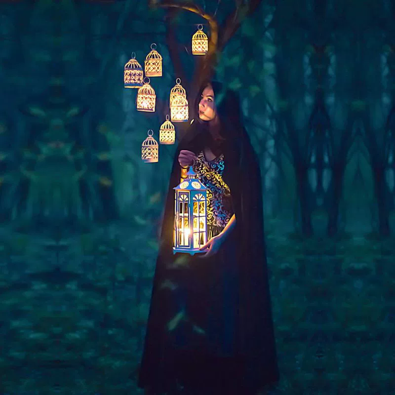 Длинный черный плащ с капюшоном для мужчин и женщин, 2022, Хэллоуин, косплей