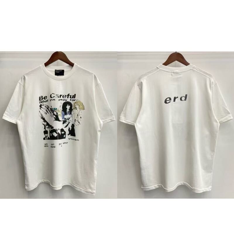 クロスボーダーアメリカの新しいERD憂鬱な富の第二世代レタープリントパターンラウンドネック半袖Tシャツドロップシッピング|undefined