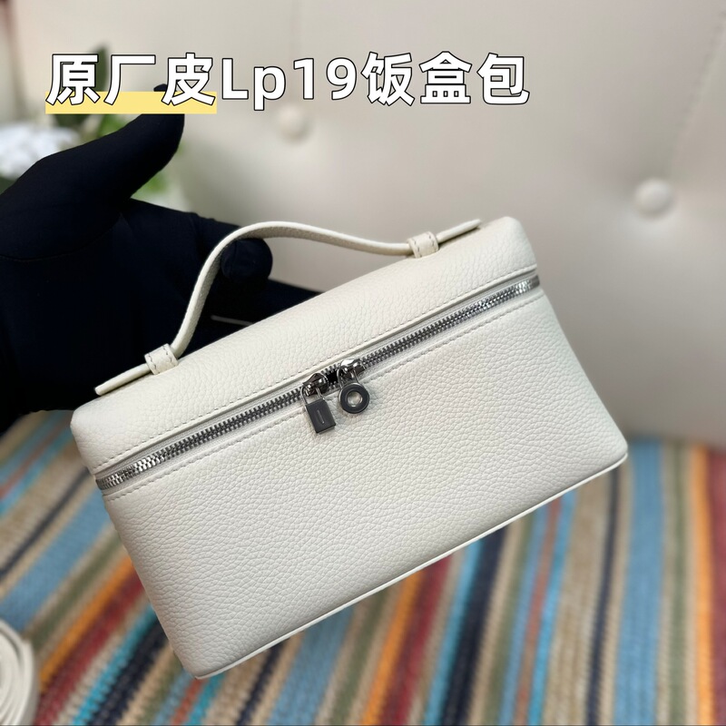 [Manufacturer] High Version Lp Bag L19 Lunch Box Bag Gigi Same Style Simple and Fashionable One-Shoulder Crossbody Handbag
