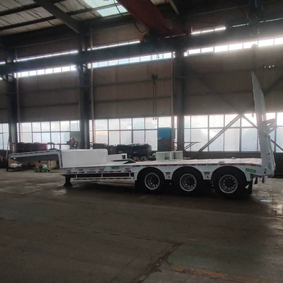 Excavator trailer for large Ağır yük qoşquları