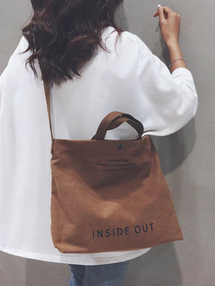 Borsa a tracolla in tela per computer portatile, grande capacità_voghion.com